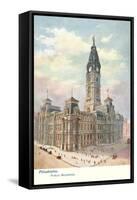 Public Buildings, Philadelphia, Pennsylvania-null-Framed Stretched Canvas