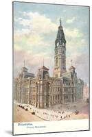 Public Buildings, Philadelphia, Pennsylvania-null-Mounted Art Print