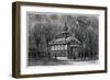 Public Chalets-Hubert Clerget-Framed Art Print