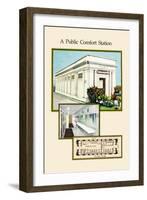 Public Comfort Station-Geo E. Miller-Framed Art Print