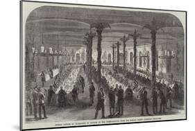Public Dinner at Barbadoes in Honour of the Commissioners from the British North American Provinces-null-Mounted Giclee Print