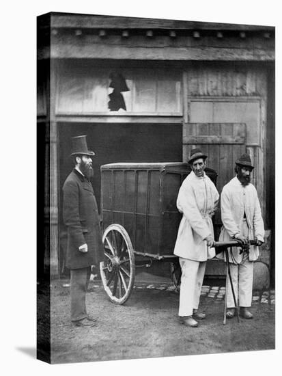 Public Disinfectors, from 'Street Life in London', 1877-John Thomson-Stretched Canvas