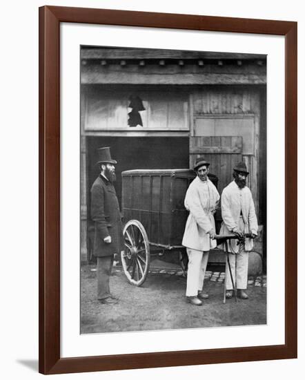 Public Disinfectors, from 'Street Life in London', 1877-John Thomson-Framed Giclee Print