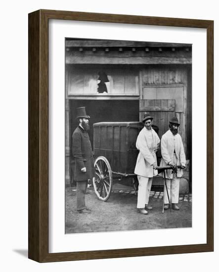 Public Disinfectors, from 'Street Life in London', 1877-John Thomson-Framed Giclee Print