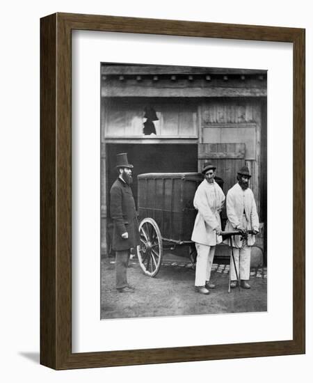 Public Disinfectors, from 'Street Life in London', 1877-John Thomson-Framed Giclee Print