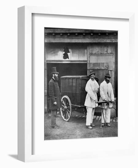 Public Disinfectors, from 'Street Life in London', 1877-John Thomson-Framed Giclee Print