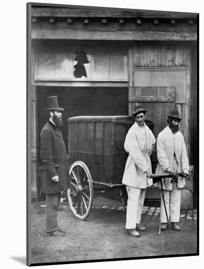 Public Disinfectors, from 'Street Life in London', 1877-John Thomson-Mounted Giclee Print