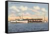 Public Dock, Erie, Pittsburgh, Pennsylvania-null-Framed Stretched Canvas