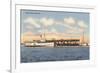 Public Dock, Erie, Pittsburgh, Pennsylvania-null-Framed Premium Giclee Print