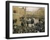 Public Execution by Garrote, 1894-Ramon Casas i Carbo-Framed Art Print