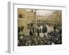 Public Execution by Garrote, 1894-Ramon Casas i Carbo-Framed Art Print