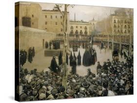 Public Execution by Garrote, 1894-Ramon Casas i Carbo-Stretched Canvas