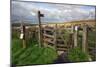 Public Footpath Sign and Kissing Gate, Longridge Fell, Lancashire-Peter Thompson-Mounted Photographic Print