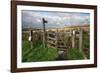 Public Footpath Sign and Kissing Gate, Longridge Fell, Lancashire-Peter Thompson-Framed Photographic Print