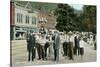 Public Fountain, Hot Springs-null-Stretched Canvas