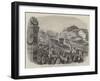 Public Funeral at Melbourne of the Australian Explorers Burke and Wills-null-Framed Giclee Print