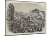 Public Funeral at Melbourne of the Australian Explorers Burke and Wills-null-Mounted Giclee Print