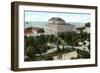 Public Garden and Theatre, Madeira, 1905-null-Framed Giclee Print