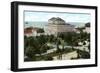 Public Garden and Theatre, Madeira, 1905-null-Framed Giclee Print