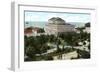 Public Garden and Theatre, Madeira, 1905-null-Framed Giclee Print