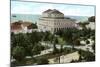 Public Garden and Theatre, Madeira, 1905-null-Mounted Giclee Print