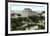 Public Garden and Theatre, Madeira, 1905-null-Framed Giclee Print