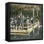 Public Garden in Tokyo (Japan)-Leon, Levy et Fils-Framed Stretched Canvas