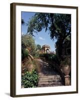 Public Garden of Taormina, Sicily, Italy-Connie Ricca-Framed Photographic Print