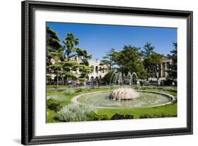 Public Garden, Piazza Bra, Verona, UNESCO World Heritage Site, Veneto, Italy, Europe-Nico-Framed Photographic Print