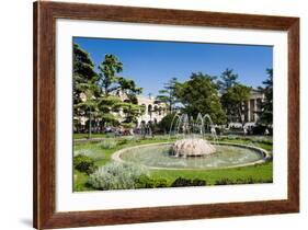 Public Garden, Piazza Bra, Verona, UNESCO World Heritage Site, Veneto, Italy, Europe-Nico-Framed Photographic Print