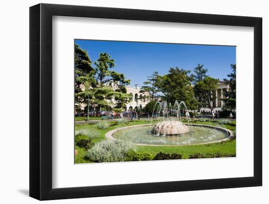 Public Garden, Piazza Bra, Verona, UNESCO World Heritage Site, Veneto, Italy, Europe-Nico-Framed Photographic Print