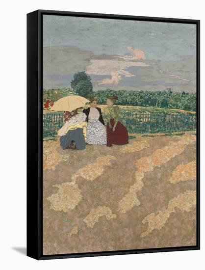 Public Gardens, 1894-Édouard Vuillard-Framed Stretched Canvas