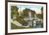 Public Gardens, Boston, Massachusetts-null-Framed Premium Giclee Print