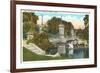 Public Gardens, Boston, Massachusetts-null-Framed Premium Giclee Print