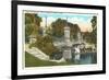 Public Gardens, Boston, Massachusetts-null-Framed Art Print