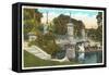 Public Gardens, Boston, Massachusetts-null-Framed Stretched Canvas