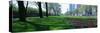 Public Gardens, Loop, Cityscape, Grant Park, Chicago, Illinois, USA-null-Stretched Canvas