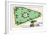 Public Green, Hartford, Connecticut-J. Weidermann-Framed Art Print