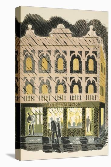 Public House-Eric Ravilious-Stretched Canvas