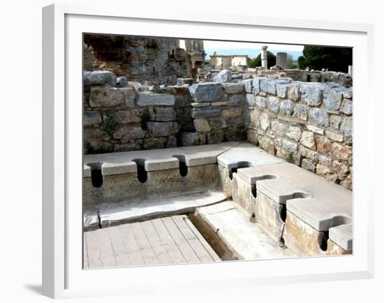 Public Latrines (Photo)-null-Framed Giclee Print