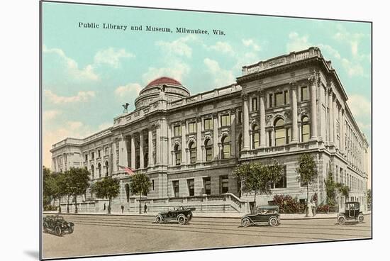 Public Library and Museum, Milwaukee, Wisconsin-null-Mounted Art Print