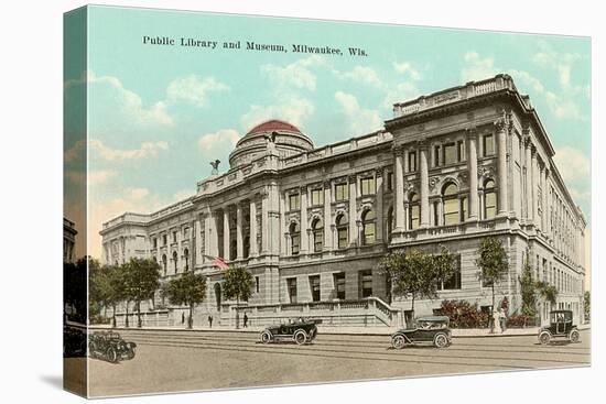 Public Library and Museum, Milwaukee, Wisconsin-null-Stretched Canvas