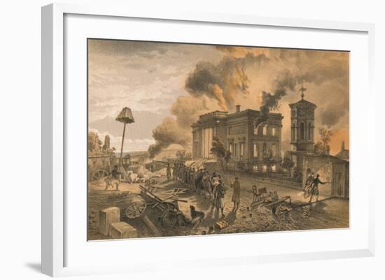 Public Library and Temple of the Winds, 1856-William Simpson-Framed Giclee Print