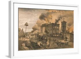 Public Library and Temple of the Winds, 1856-William Simpson-Framed Giclee Print