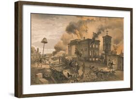 Public Library and Temple of the Winds, 1856-William Simpson-Framed Giclee Print