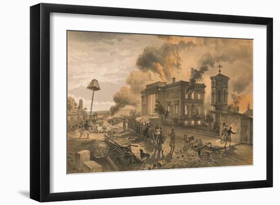 Public Library and Temple of the Winds, 1856-William Simpson-Framed Giclee Print