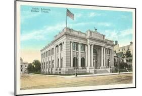 Public Library, Dallas, Texas-null-Mounted Art Print