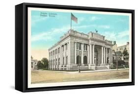 Public Library, Dallas, Texas-null-Framed Stretched Canvas