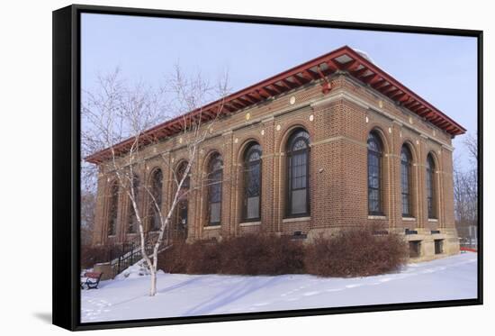 Public Library in West Side Saint Paul-jrferrermn-Framed Stretched Canvas