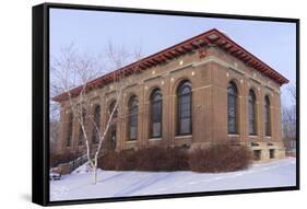 Public Library in West Side Saint Paul-jrferrermn-Framed Stretched Canvas